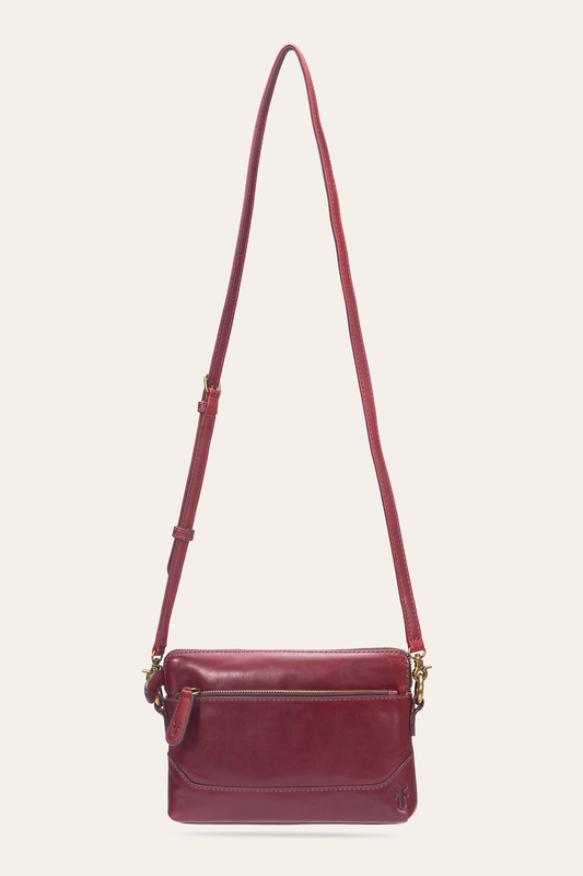 Berry Lacquer Handbags Frye Berry Lacquer Melissa Crossbody Wristlet