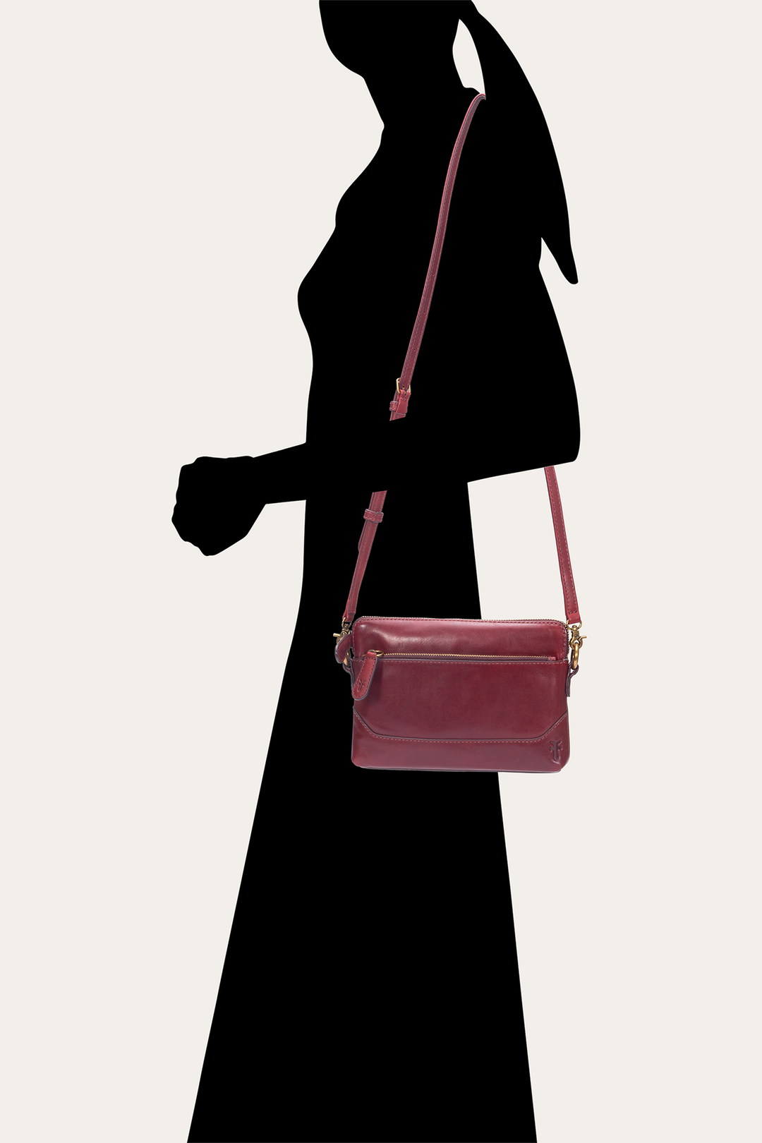 Berry Lacquer Handbags Frye Berry Lacquer Melissa Crossbody Wristlet