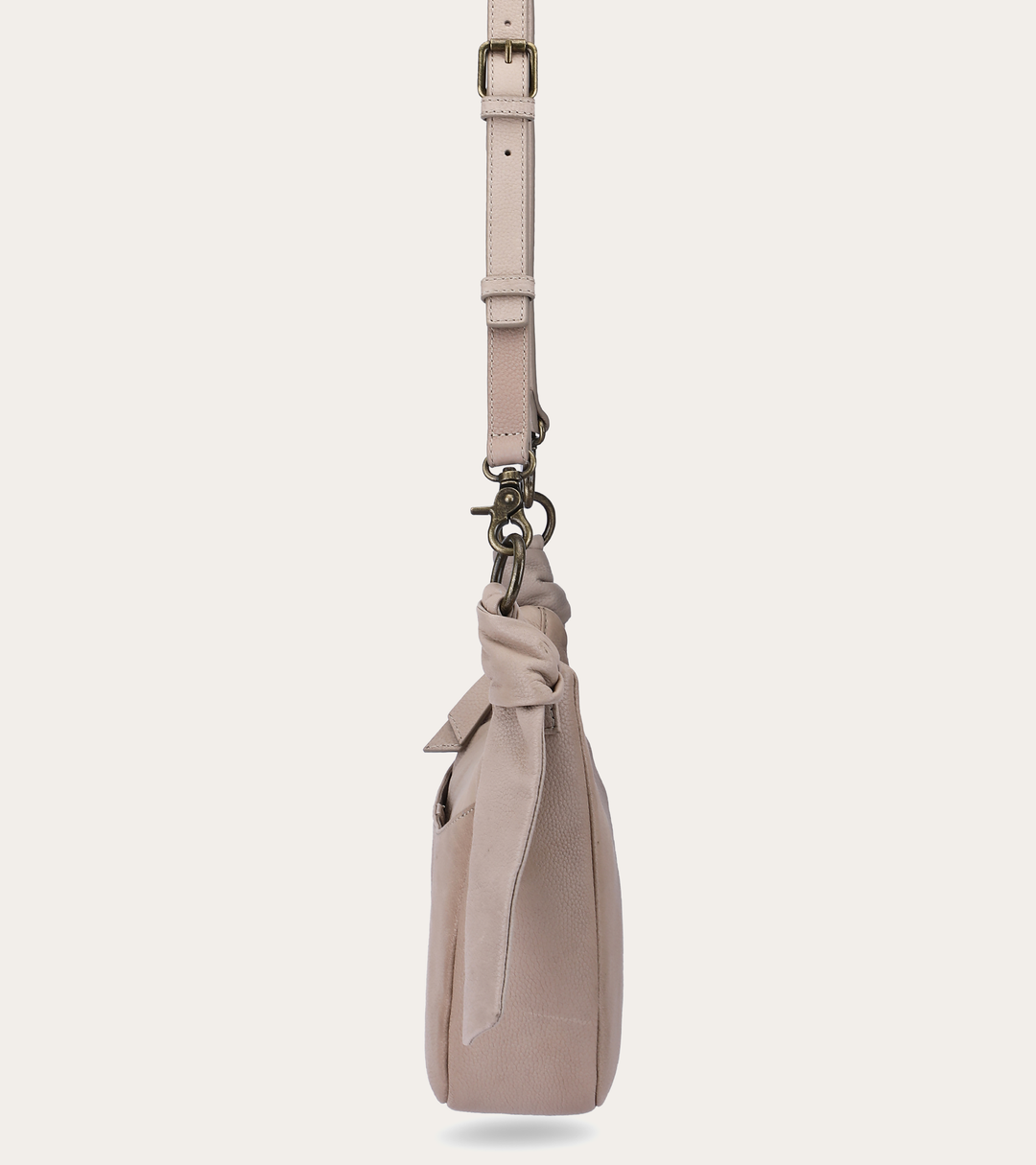Cream Handbags Frye Nora Cream Knotted Crossbody