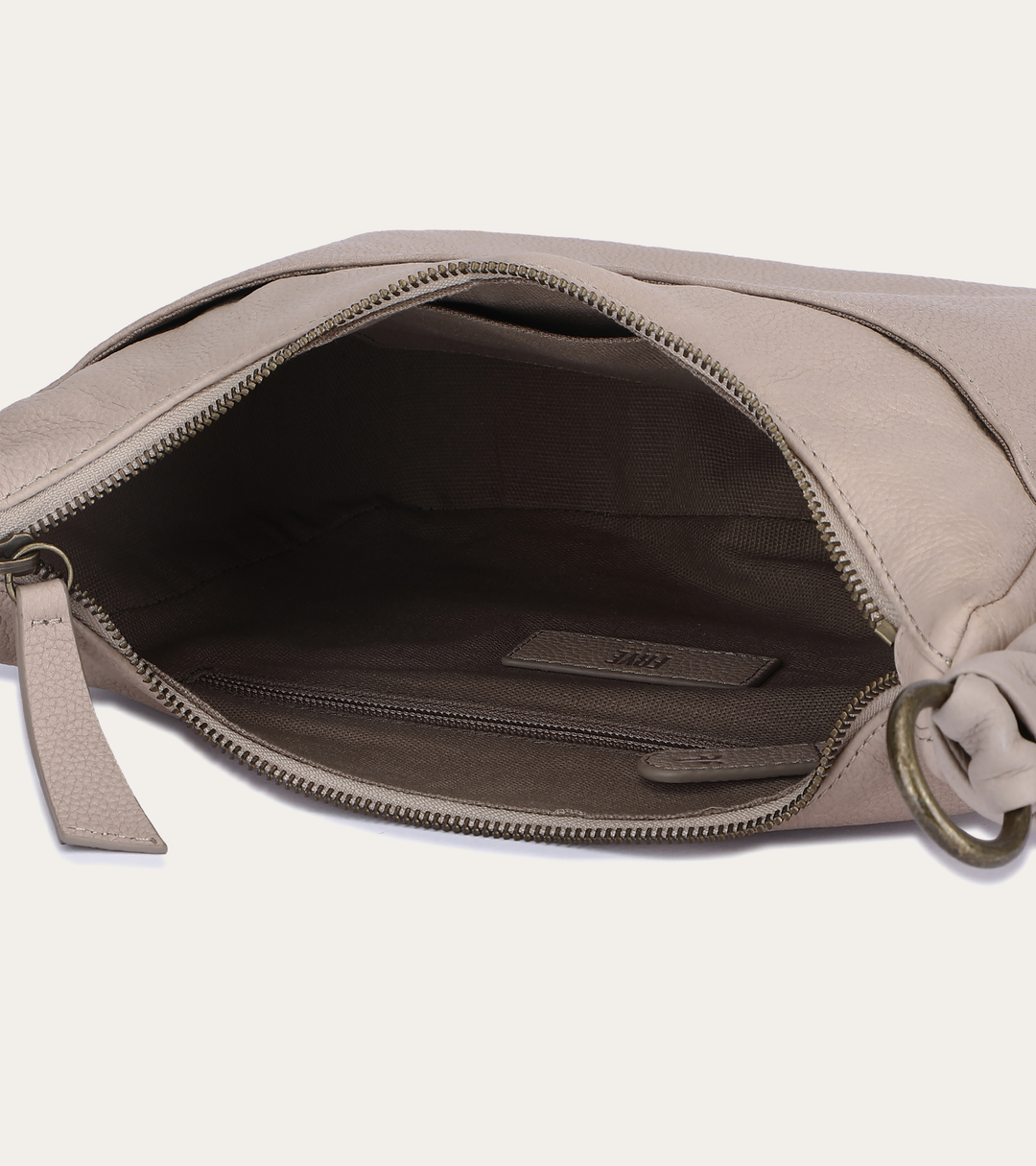 Cream Handbags Frye Nora Cream Knotted Crossbody