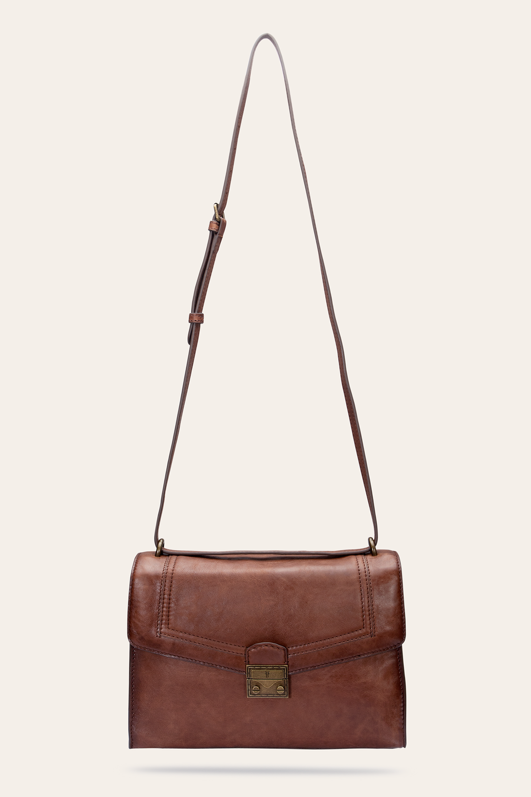 Cognac Handbags Frye Alex Cognac Flap Shoulder