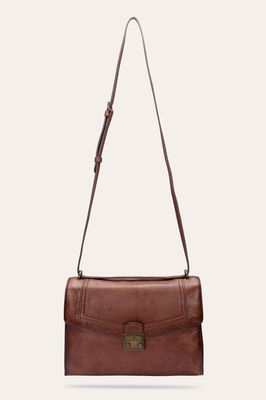 Cognac Handbags Frye Alex Cognac Flap Shoulder