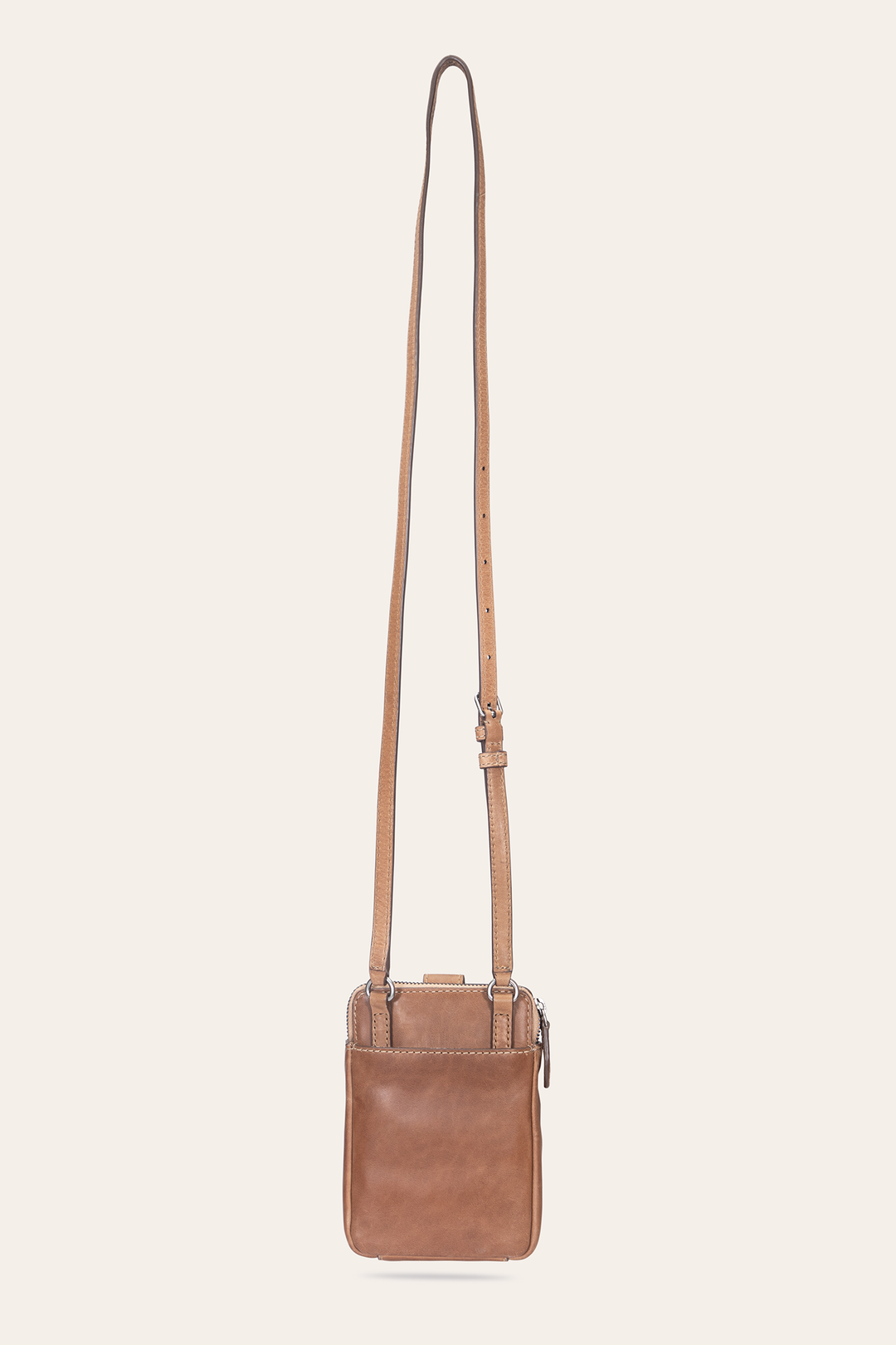 Beige Handbags Frye Melissa Beige Phone Crossbody