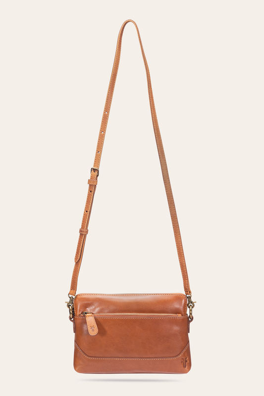 Burnt Terracotta Handbags Frye Melissa Burnt Terracotta Crossbody Wristlet