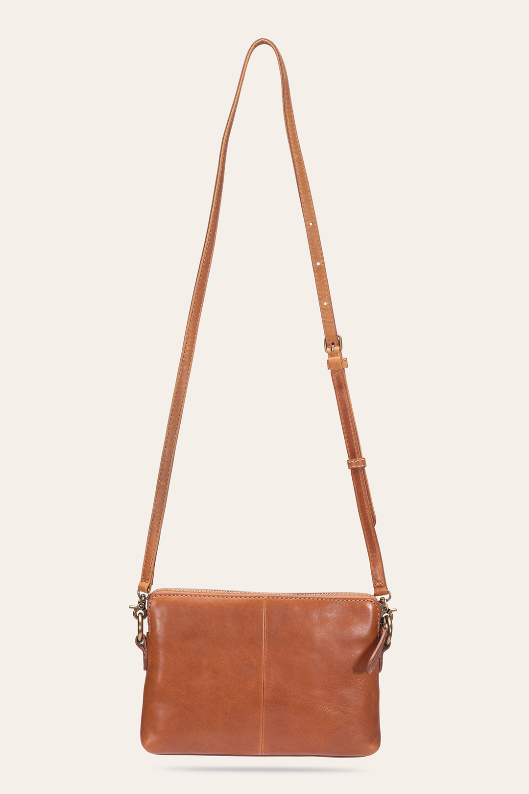 Burnt Terracotta Handbags Frye Melissa Burnt Terracotta Crossbody Wristlet