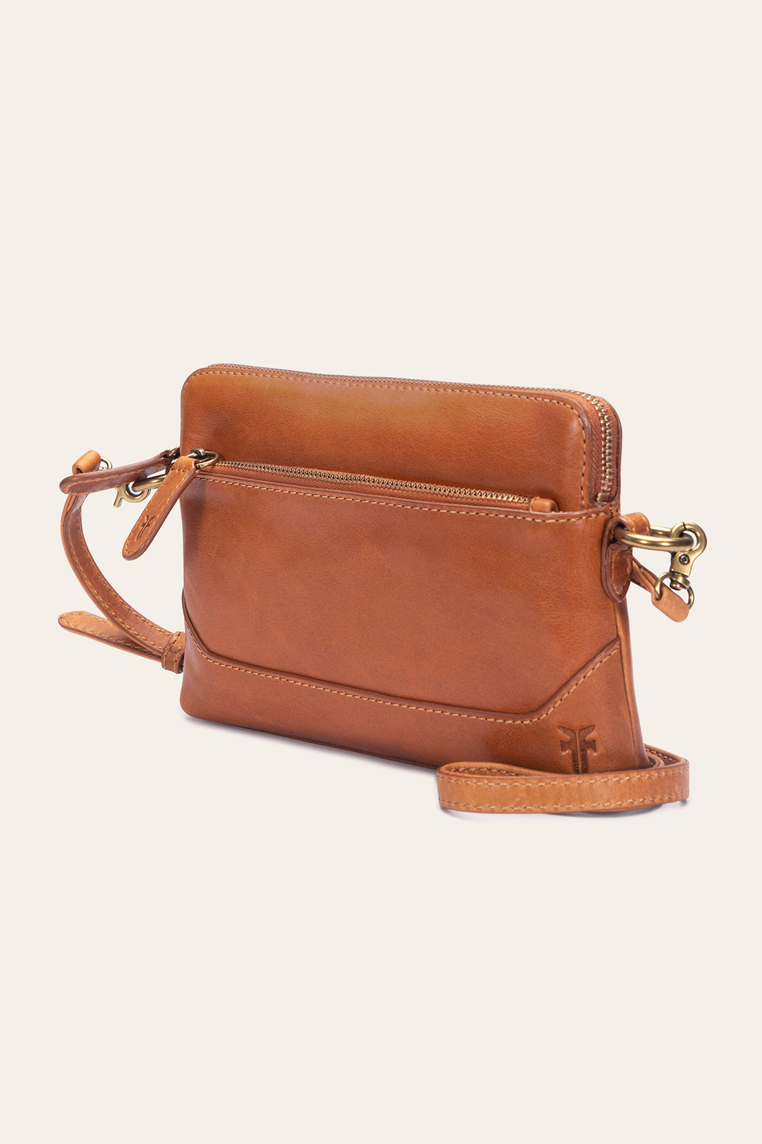 Burnt Terracotta Handbags Frye Melissa Burnt Terracotta Crossbody Wristlet