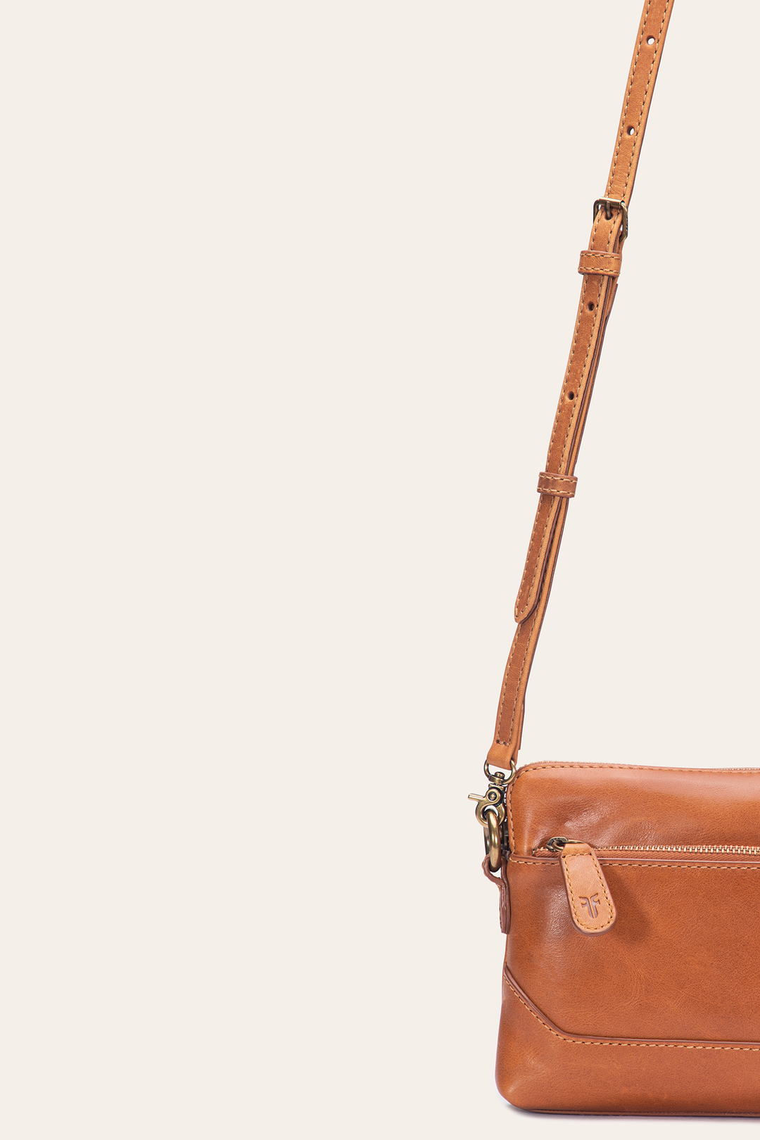 Burnt Terracotta Handbags Frye Melissa Burnt Terracotta Crossbody Wristlet