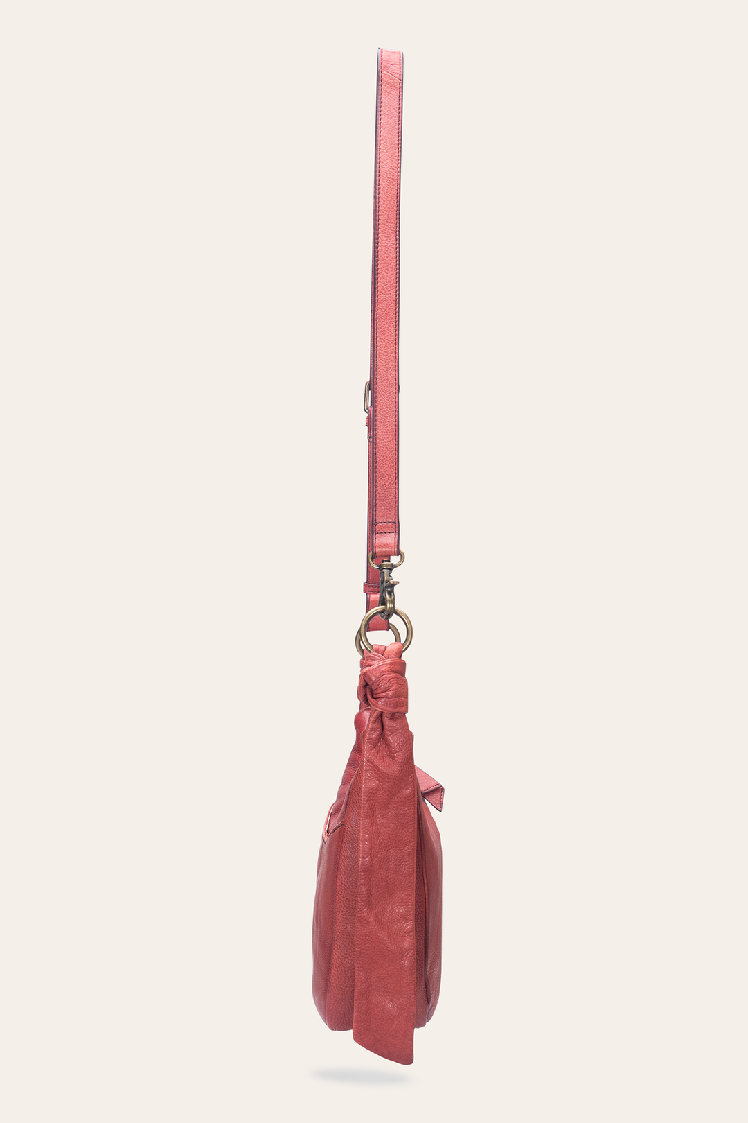 Burgundy Handbags Frye Nora Knotted Crossbody in Burgundy