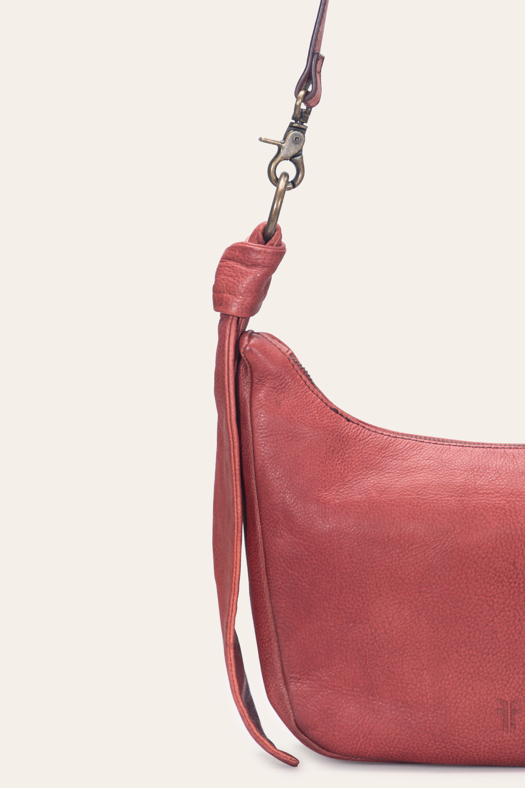 Burgundy Handbags Frye Nora Knotted Crossbody in Burgundy