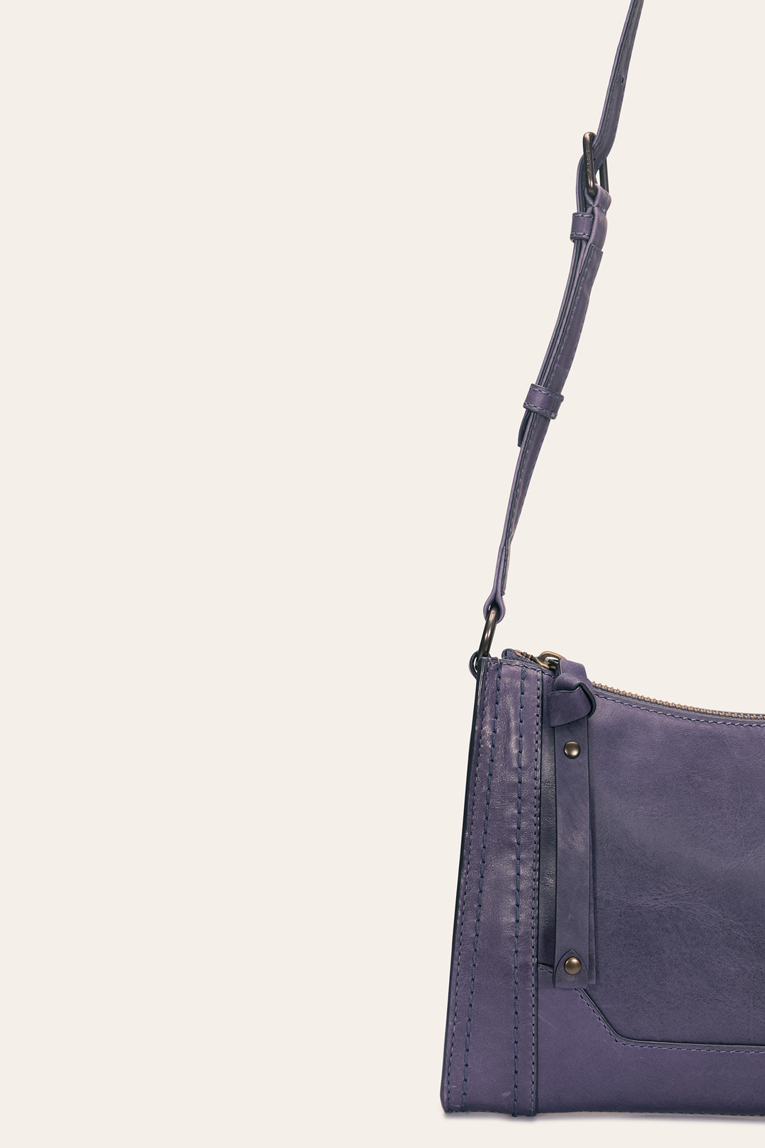 Eggplant Handbags Frye Melissa Eggplant Zip Crossbody