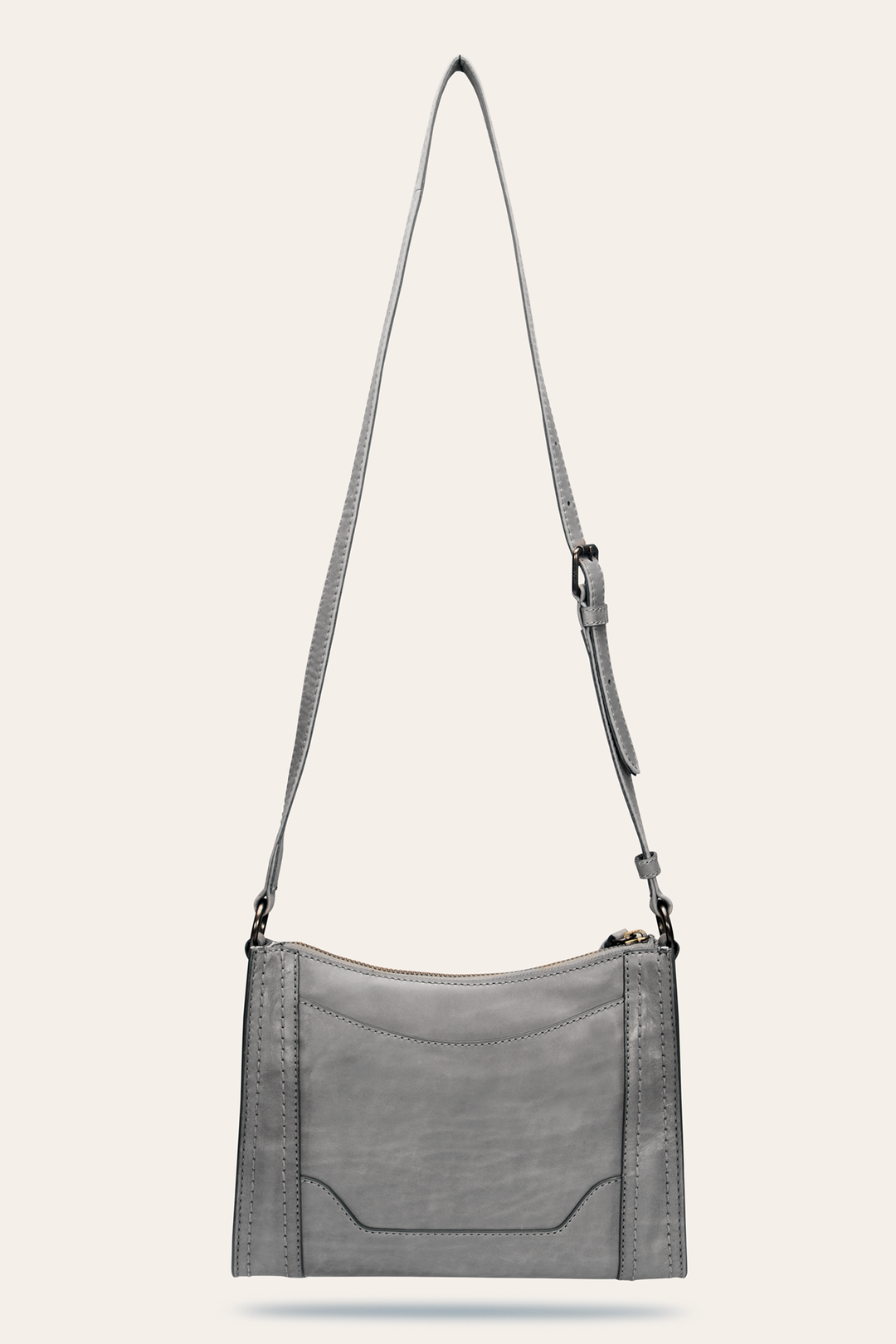 Shadow Handbags Frye Melissa Zip Crossbody in Shadow