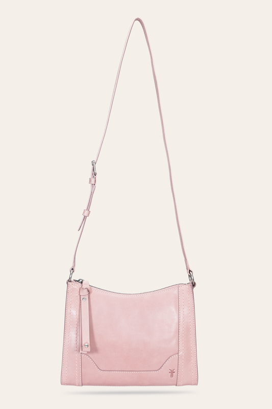 Woodrose Handbags Frye Melissa Zip Crossbody in Woodrose