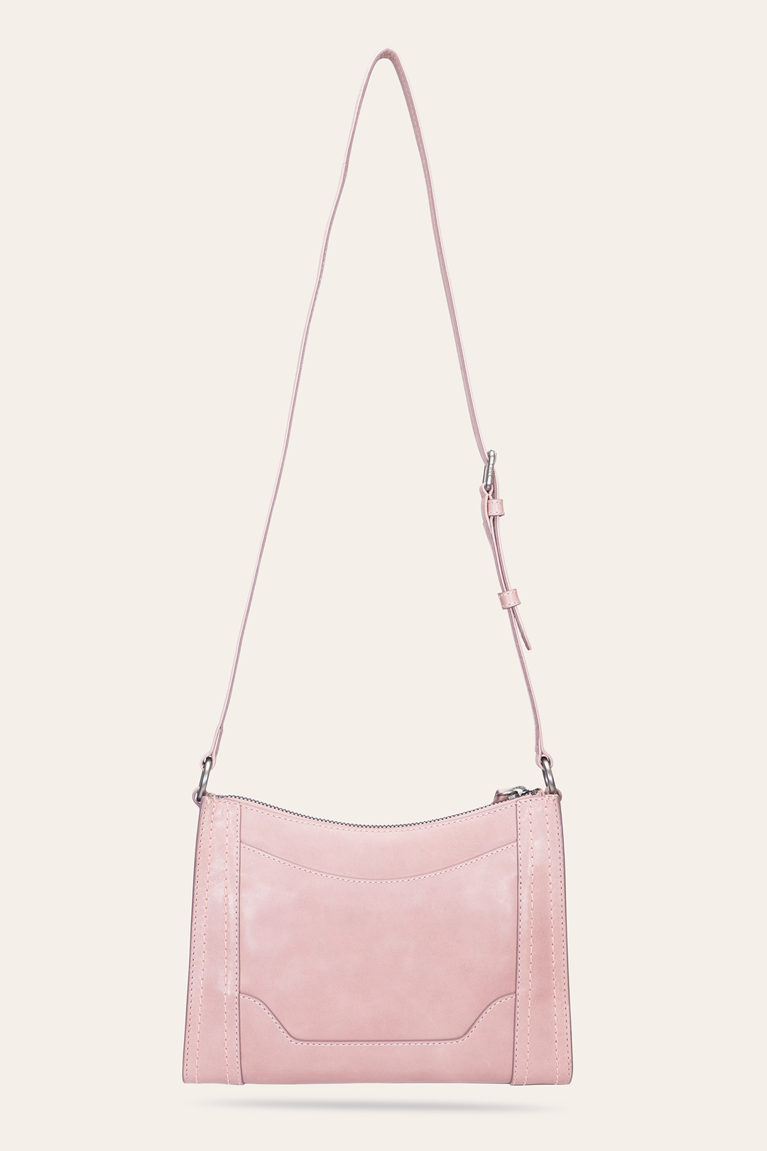 Woodrose Handbags Frye Melissa Zip Crossbody in Woodrose
