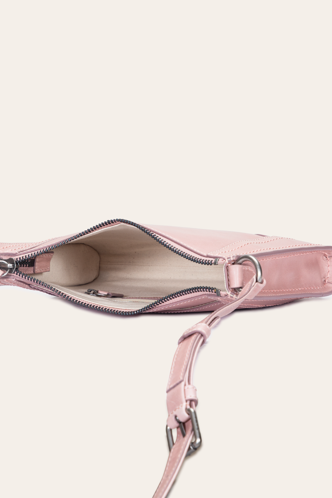 Woodrose Handbags Frye Melissa Zip Crossbody in Woodrose