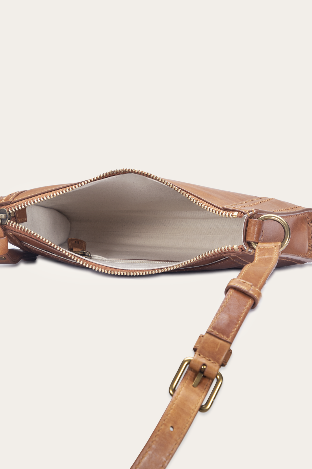 Burnt Terracotta Handbags Frye Melissa Zip Crossbody in Burnt Terracotta