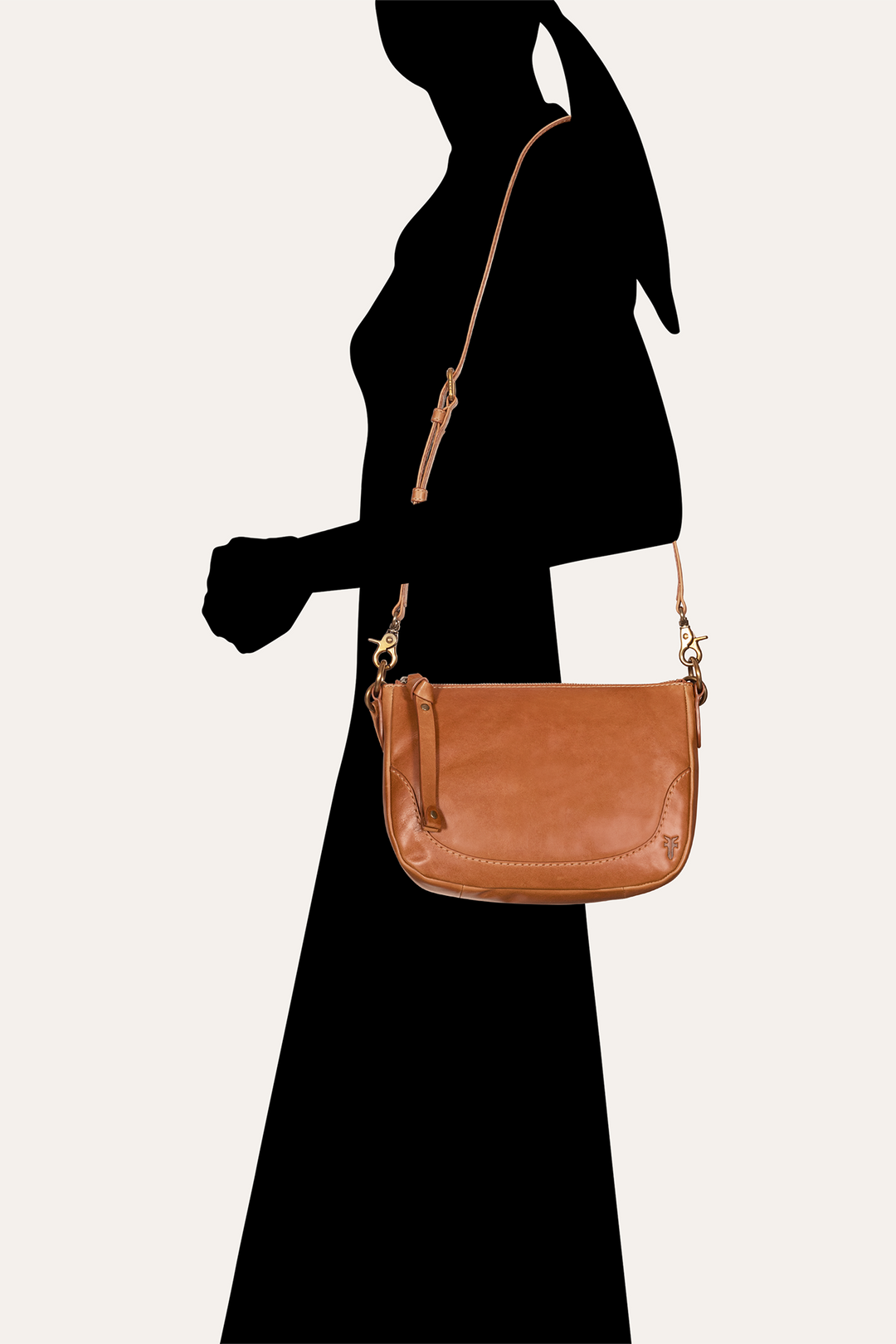 Burnt Terracotta Handbags Frye Melissa Crossbody in Burnt Terracotta