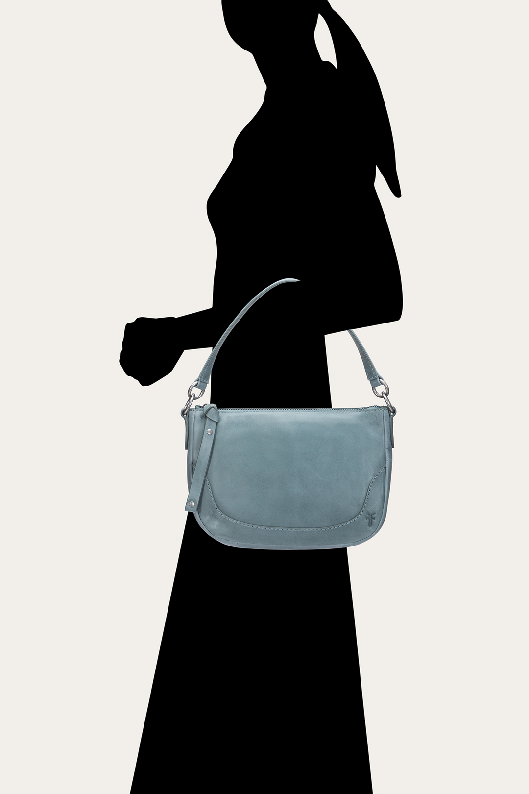 Sky Blue Handbags Frye Melissa Sky Blue Crossbody
