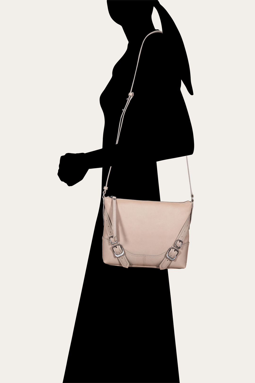 Cream Handbags Frye Veronica Cream Crossbody