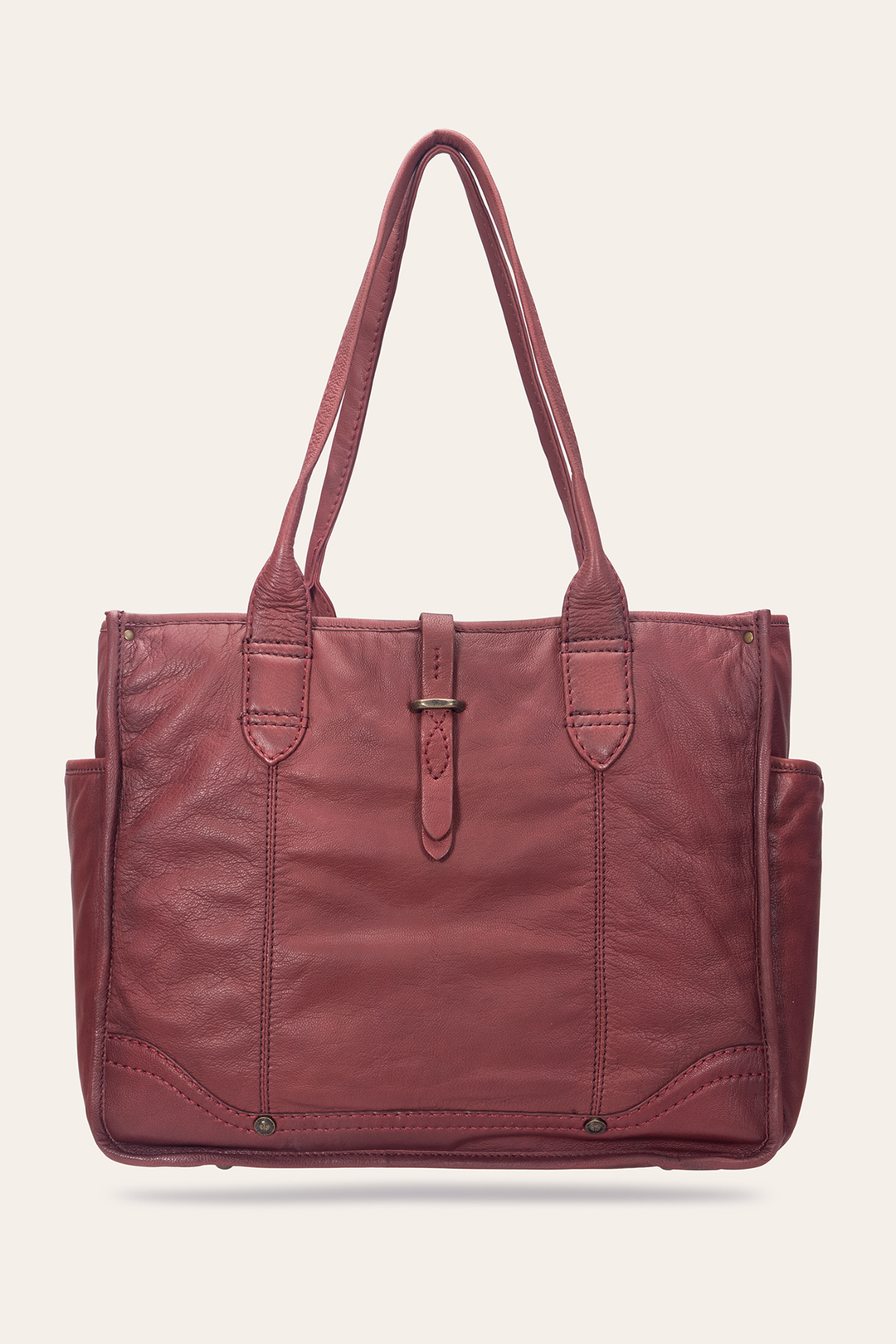 Burgundy Handbags Frye Campus Burgundy Tote