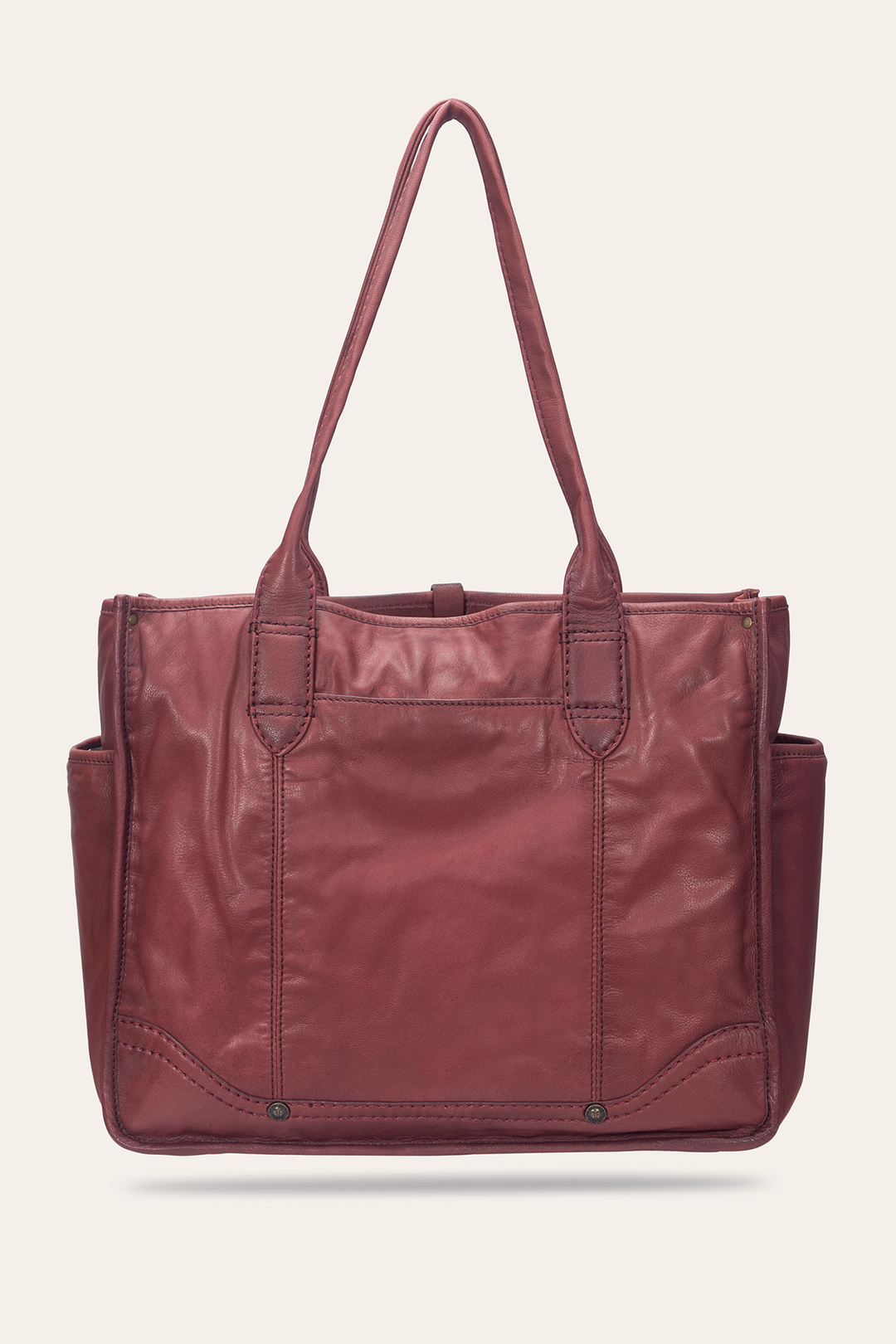 Burgundy Handbags Frye Campus Burgundy Tote