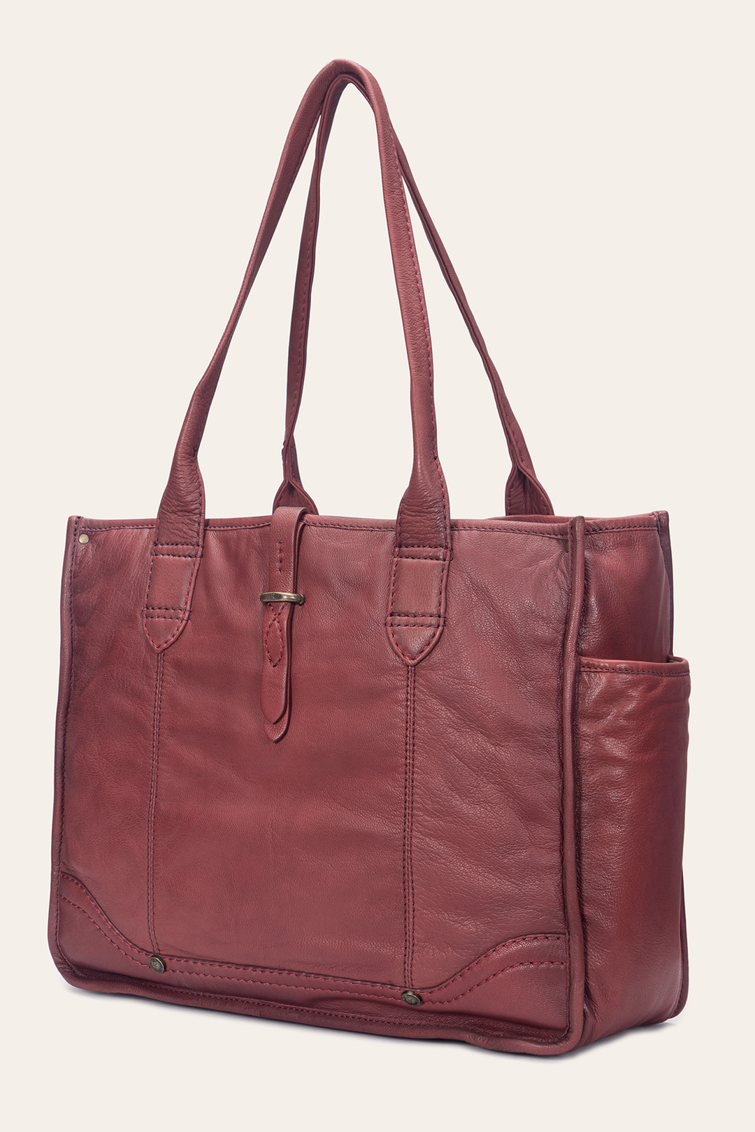 Burgundy Handbags Frye Campus Burgundy Tote