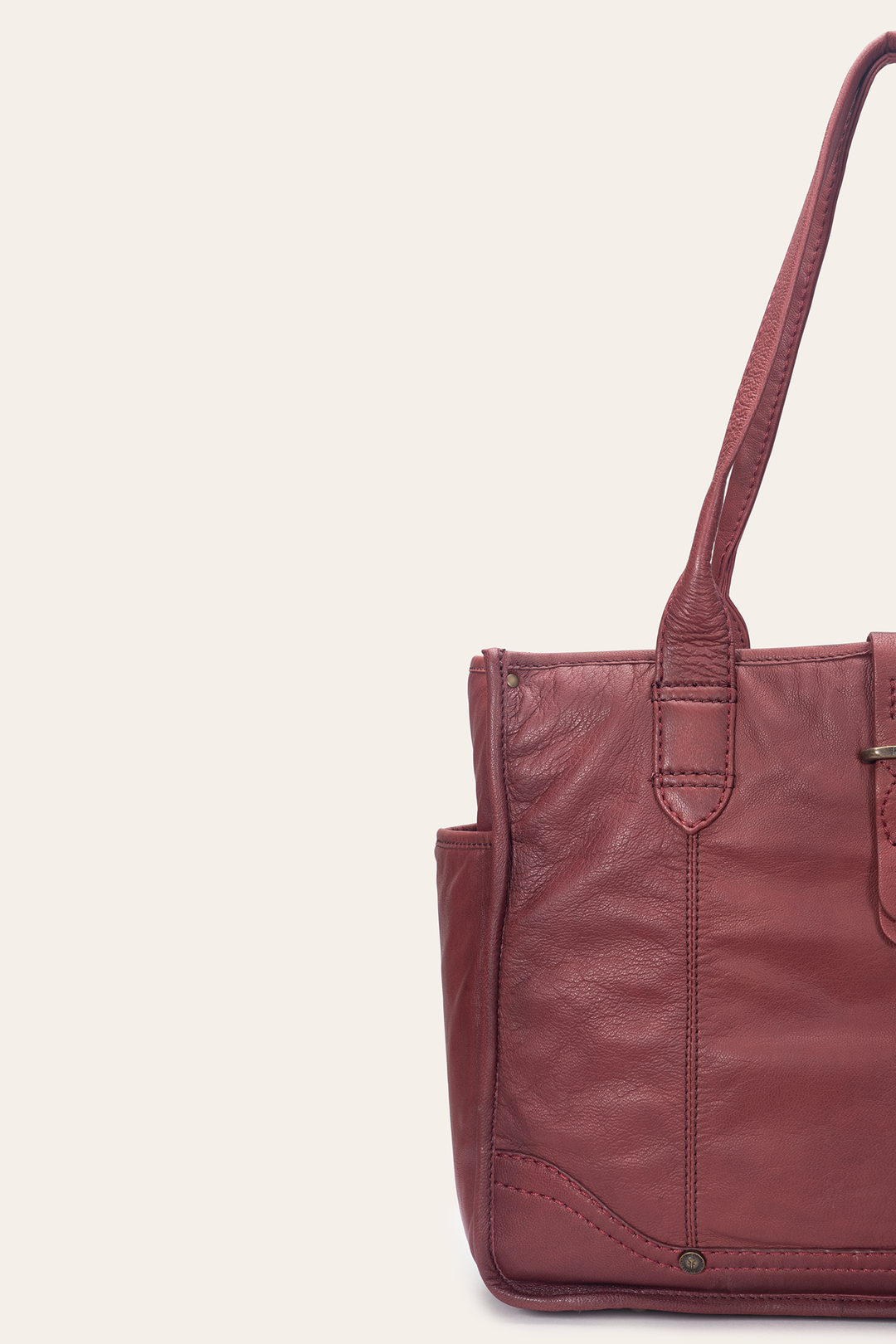 Burgundy Handbags Frye Campus Burgundy Tote