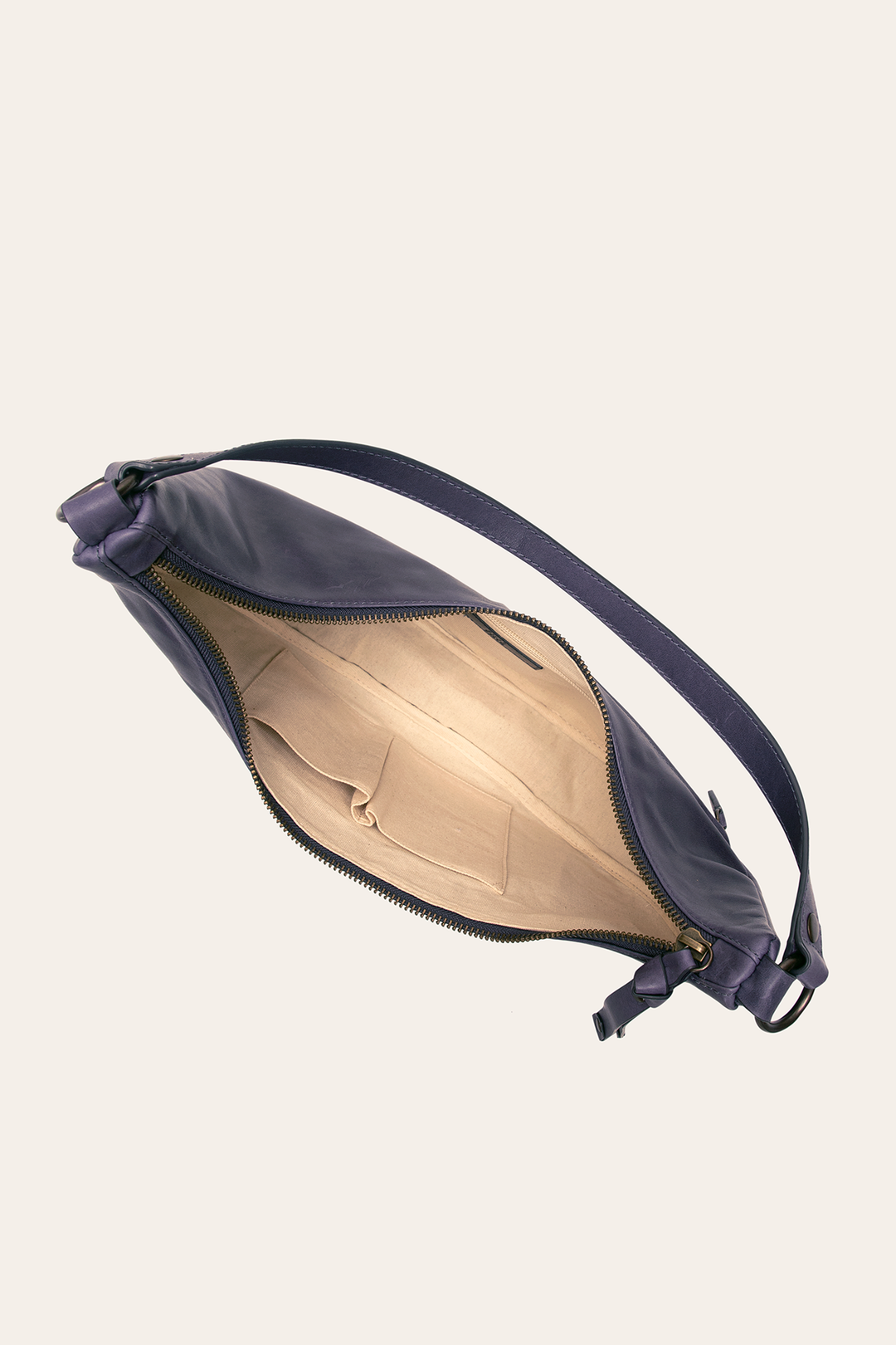 Eggplant Handbags Frye Melissa Crescent Hobo in Eggplant