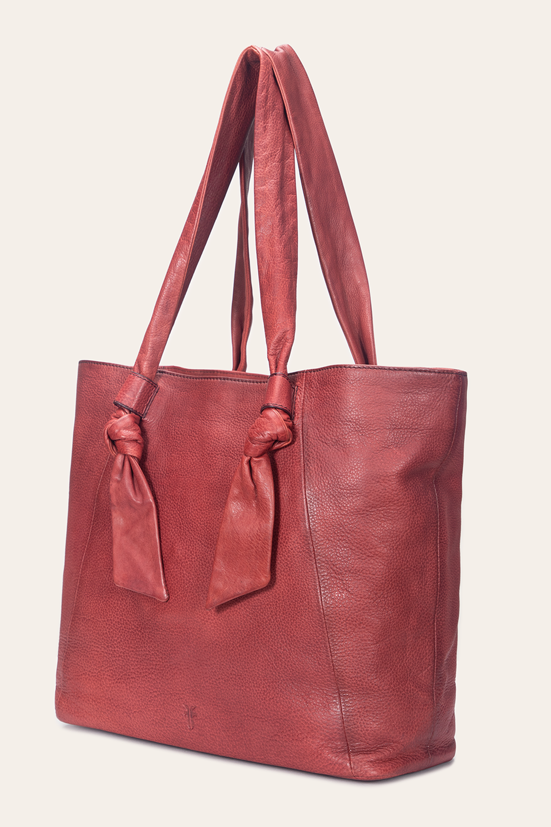 Burgundy Handbags Frye Nora Knotted Tote in Burgundy