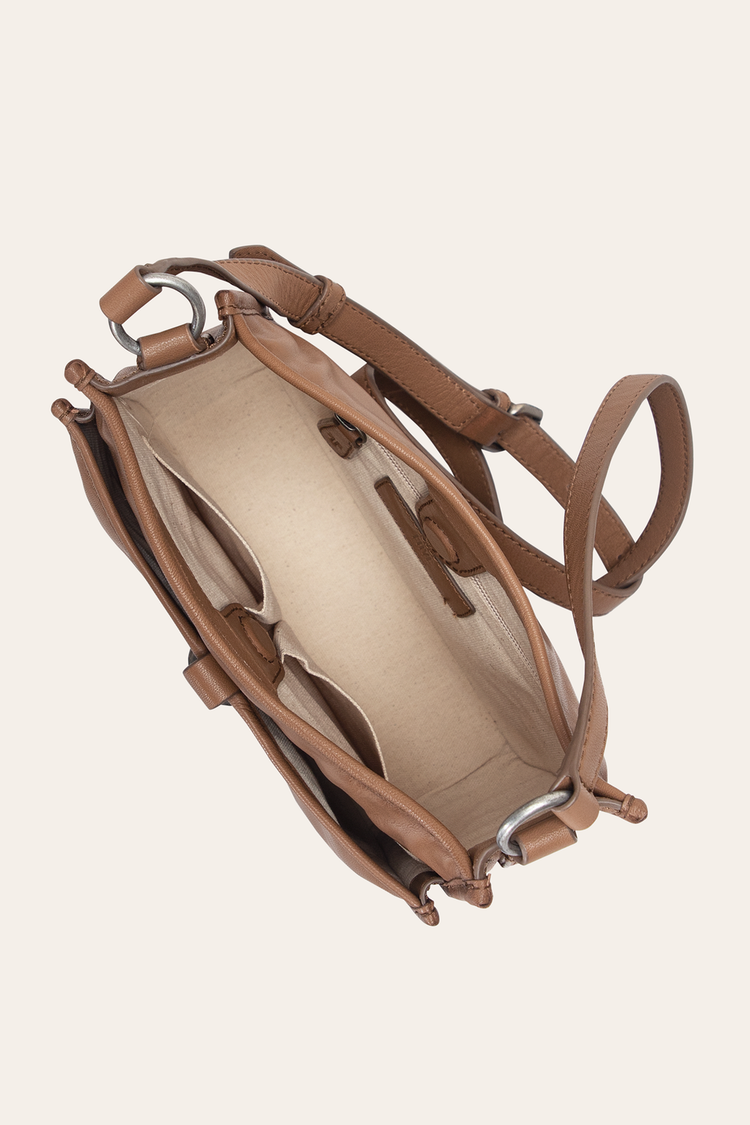Beige Handbags Frye Women's Campus Crossbody Bag (Beige)