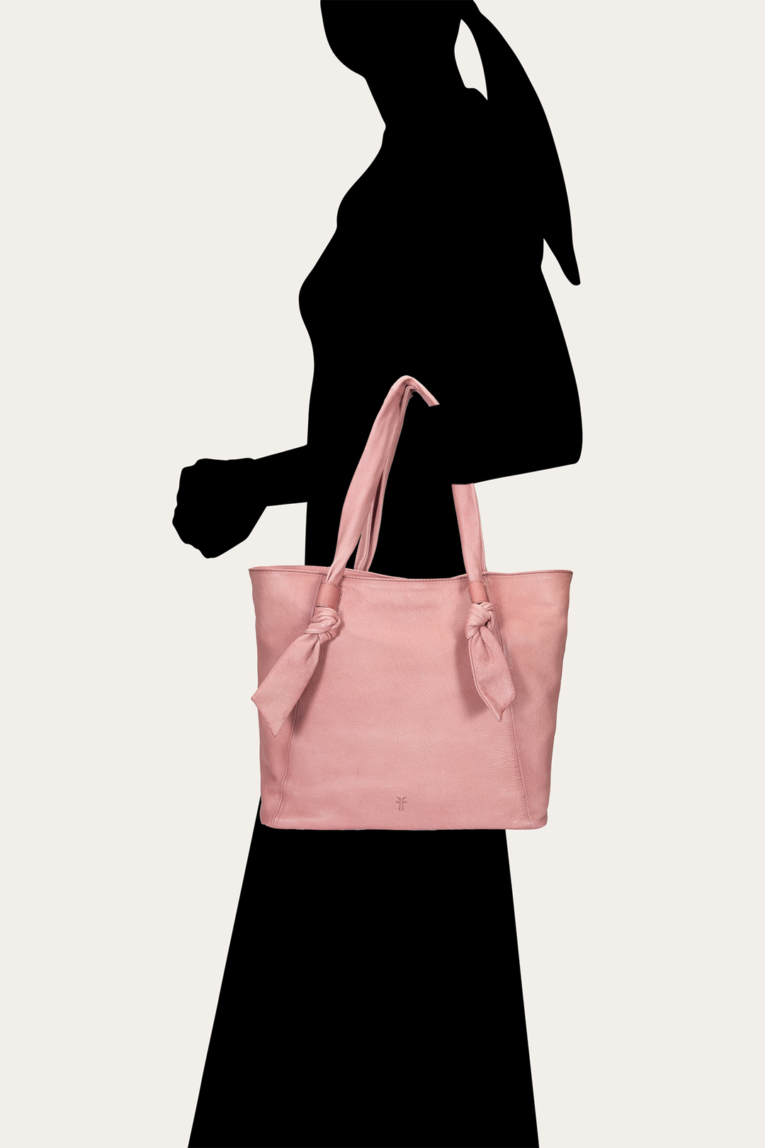 Woodrose Handbags Frye Women's Nora Knotted Tote Bag (Woodrose)