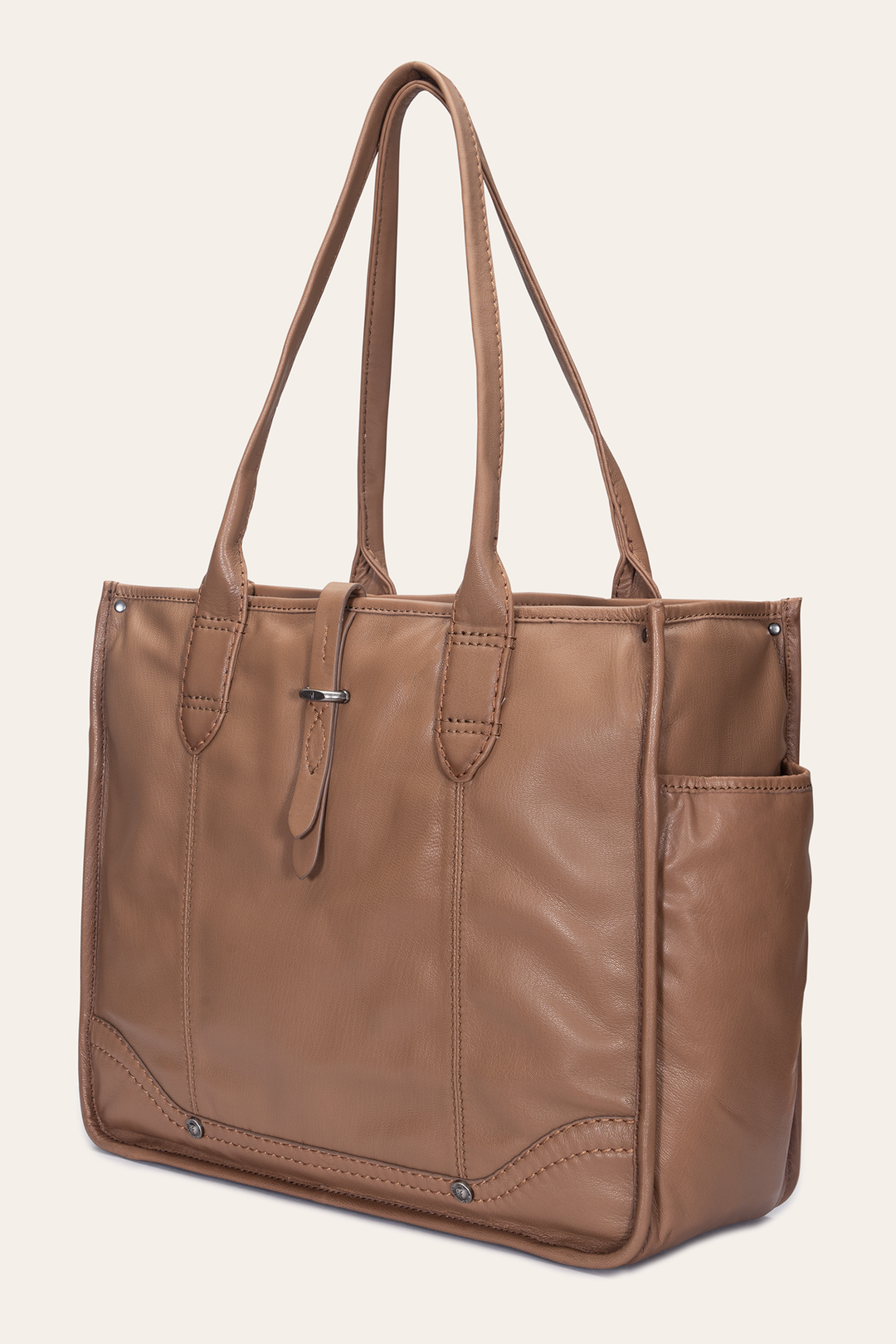 Beige Handbags Frye Women's Campus Tote Bag (Beige)