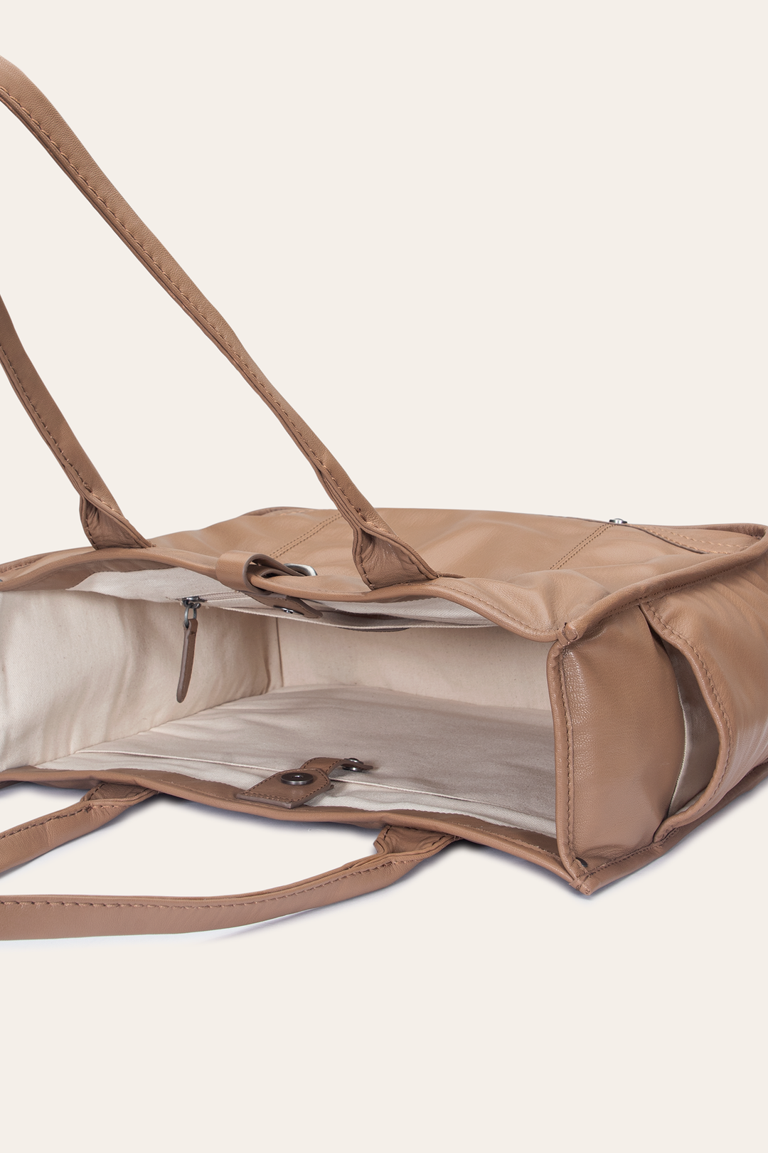 Beige Handbags Frye Women's Campus Tote Bag (Beige)
