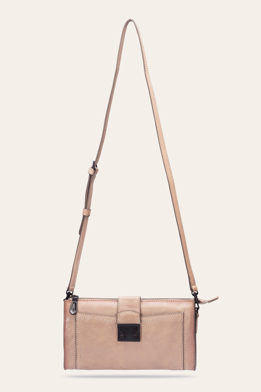 Nude Handbags Frye Alex Nude Crossbody Clutch