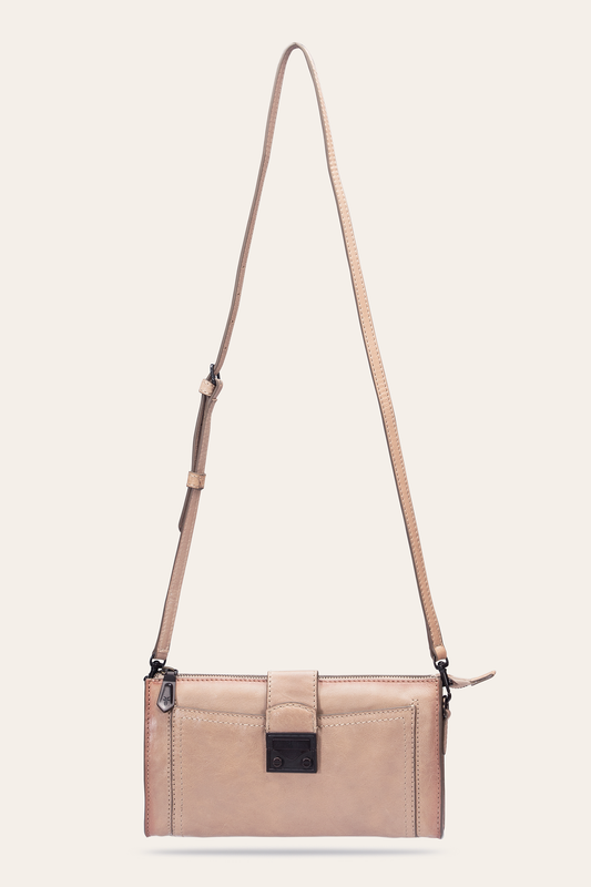 Nude Handbags Frye Alex Nude Crossbody Clutch