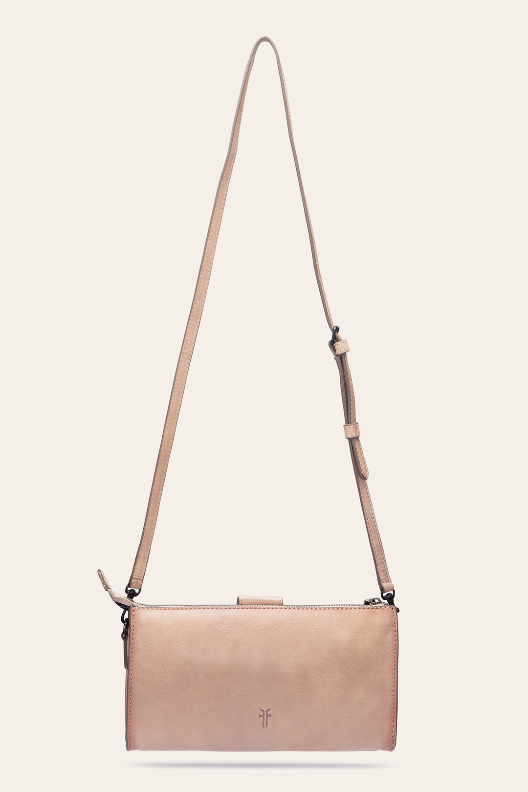 Nude Handbags Frye Alex Nude Crossbody Clutch