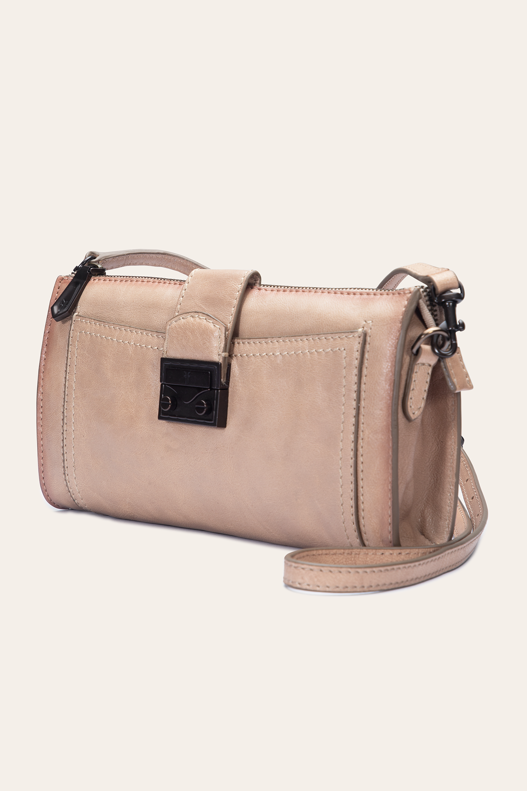 Nude Handbags Frye Alex Nude Crossbody Clutch