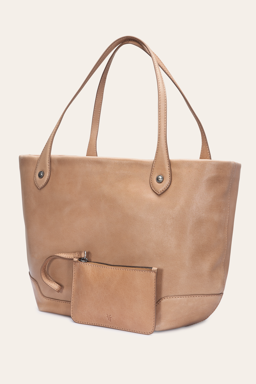 Beige Handbags Frye Kenzie Beige Tote