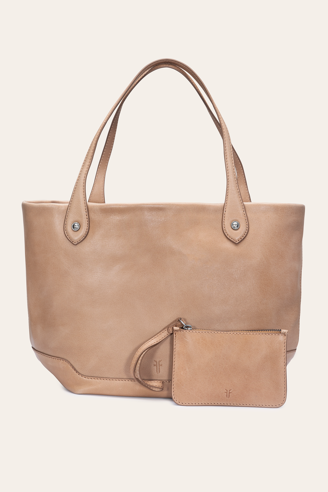 Beige Handbags Frye Kenzie Beige Tote