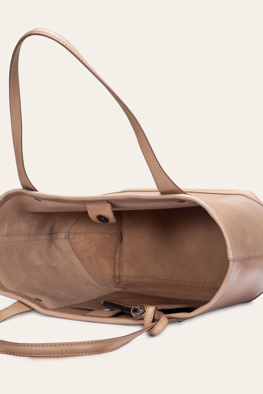 Beige Handbags Frye Kenzie Beige Tote