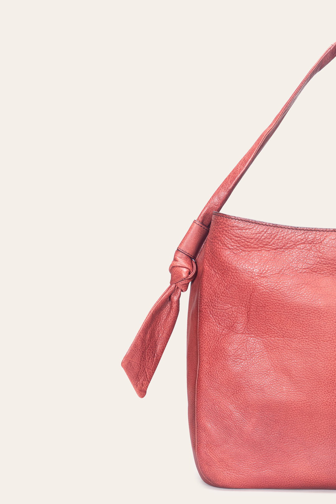 Burgundy Handbags Frye Nora Knotted Hobo in Burgundy