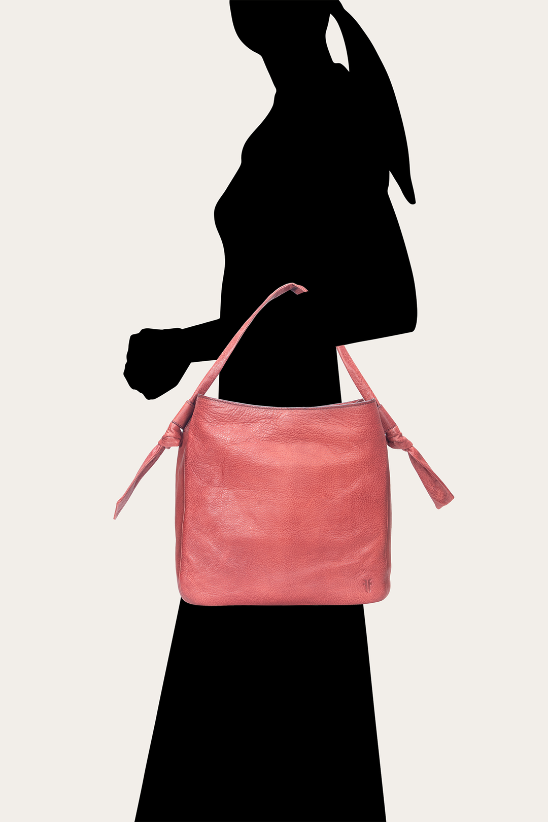 Burgundy Handbags Frye Nora Knotted Hobo in Burgundy