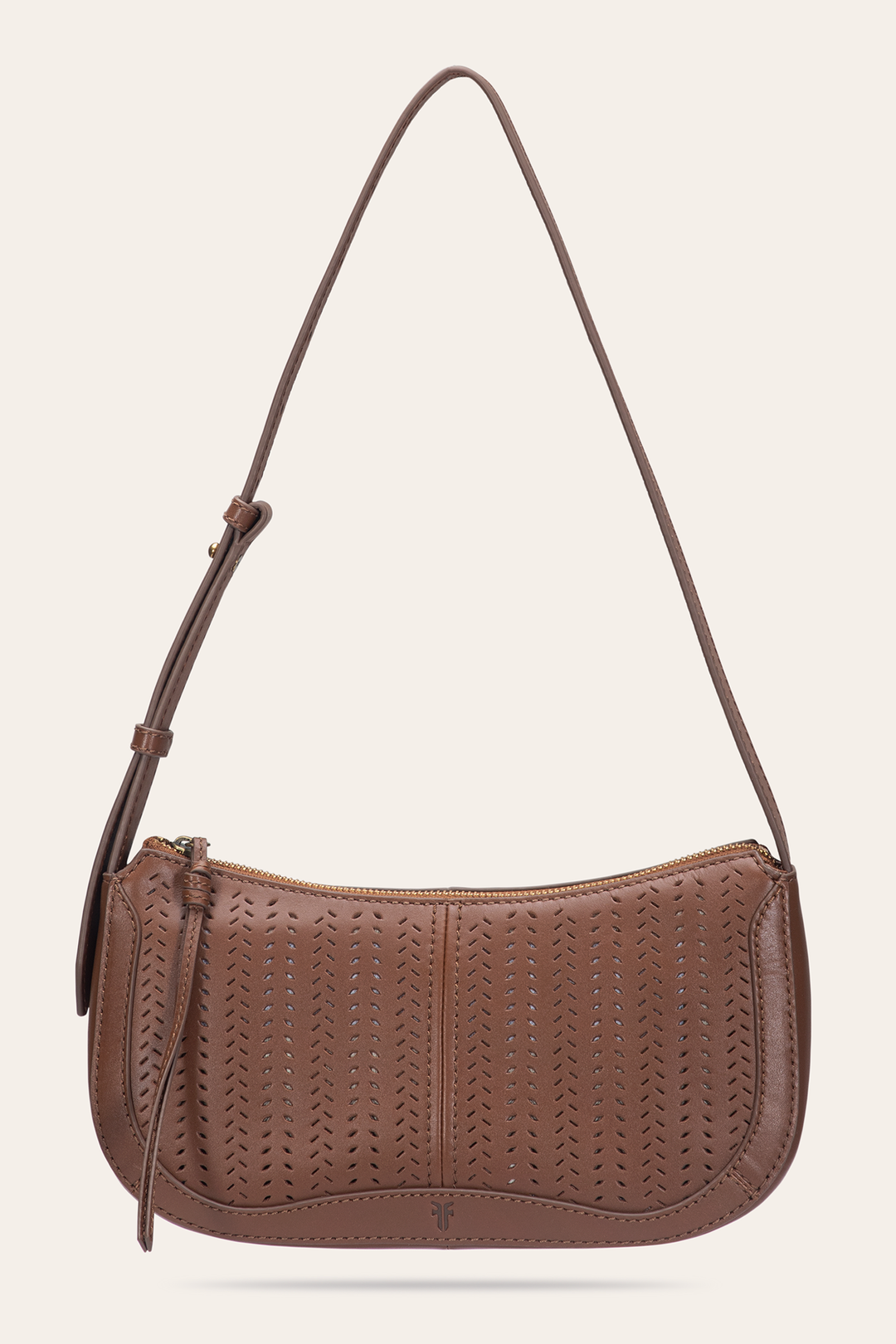 Cognac Handbags Frye Stella Baguette in Cognac