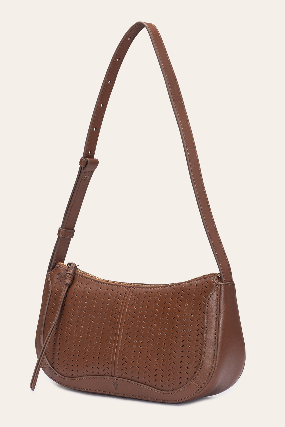 Cognac Handbags Frye Stella Baguette in Cognac