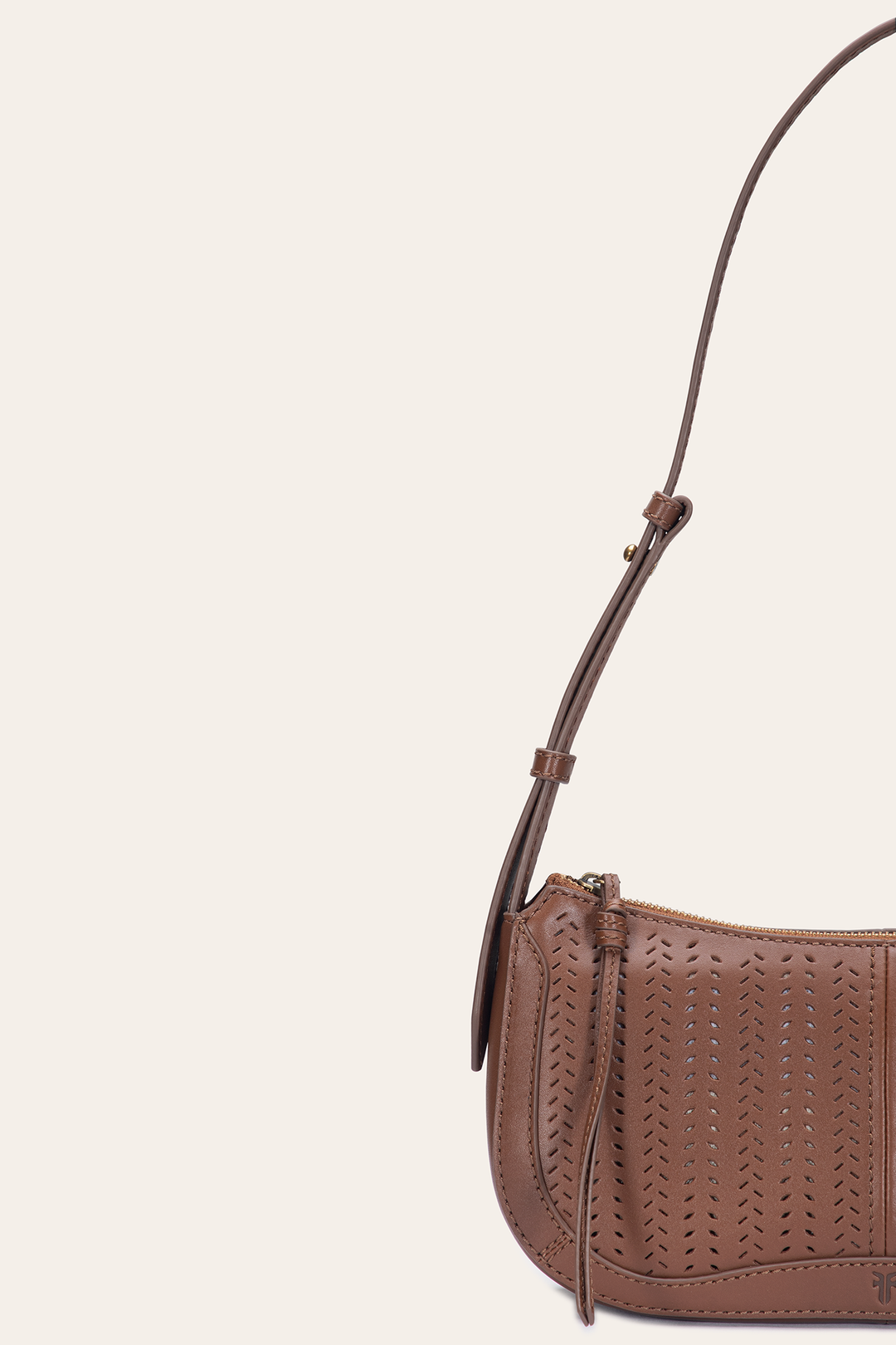 Cognac Handbags Frye Stella Baguette in Cognac