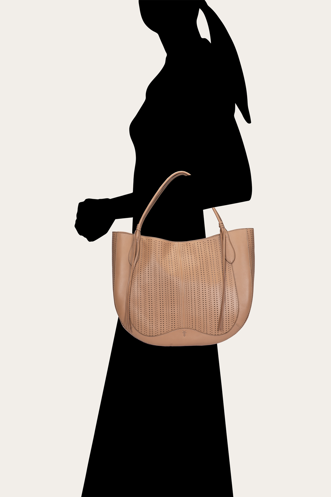 Beige Handbags Frye Stella Beige Tote