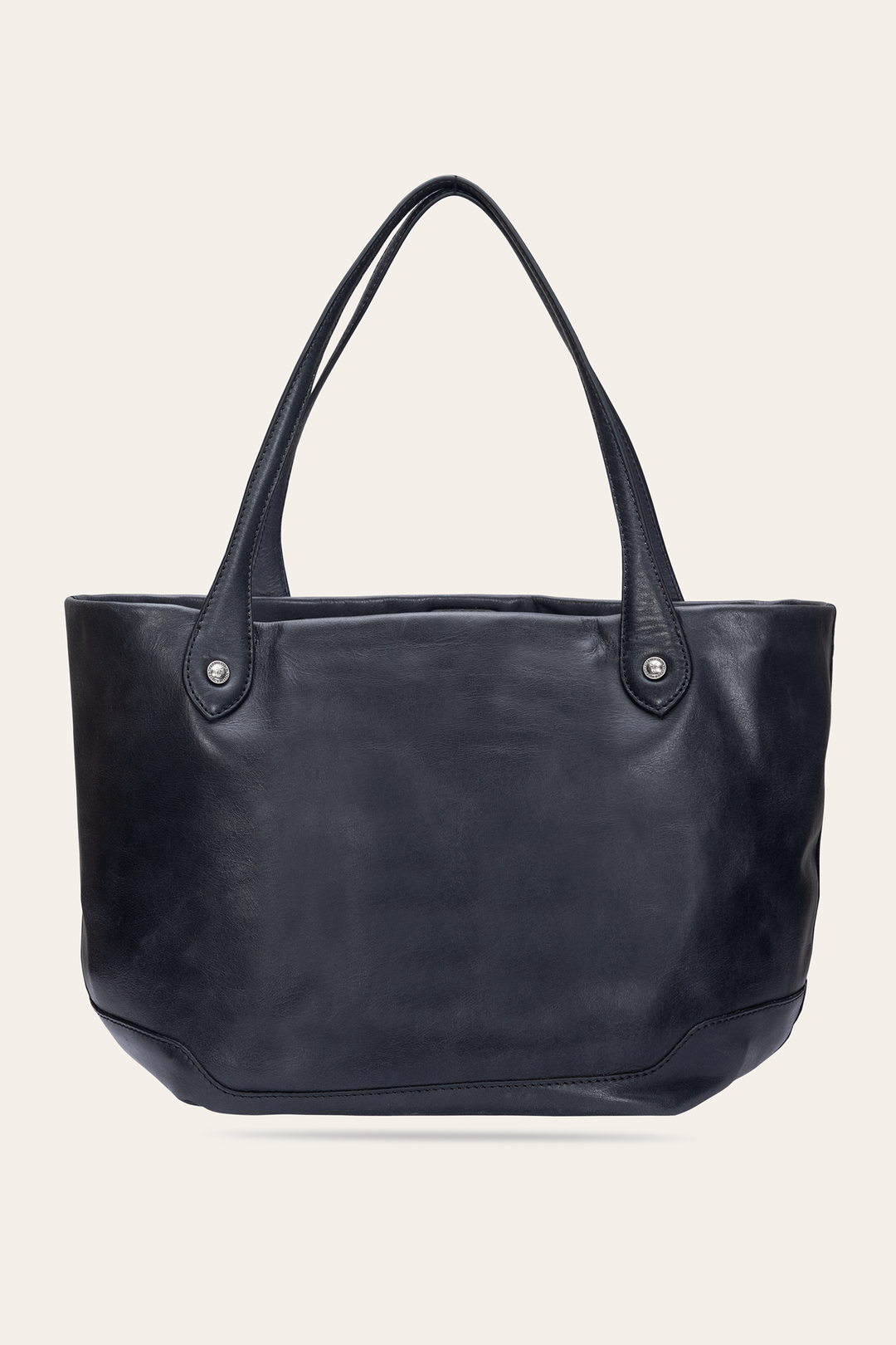 Black Handbags Frye Kenzie Unlined Black Tote