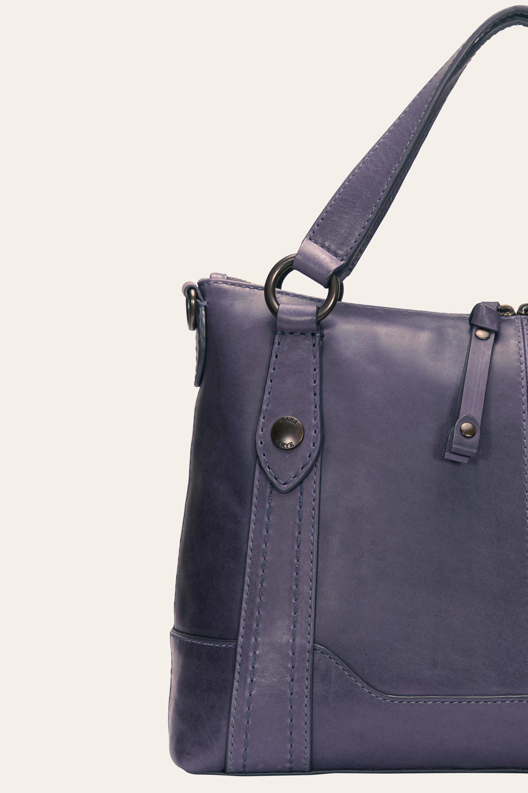 Eggplant Handbags Frye Melissa Eggplant Medium Satchel