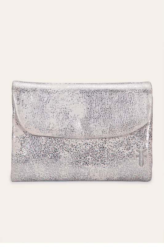 Cream Metallic Wallets & Accessories Frye Women's Nora Knotted Small Wallet
