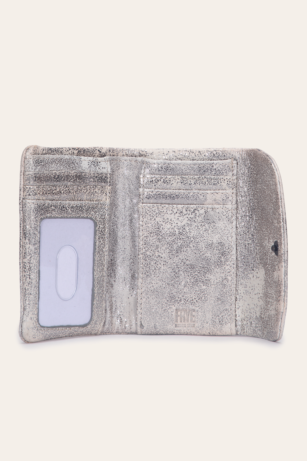 Cream Metallic Wallets & Accessories Frye Women's Nora Knotted Small Wallet