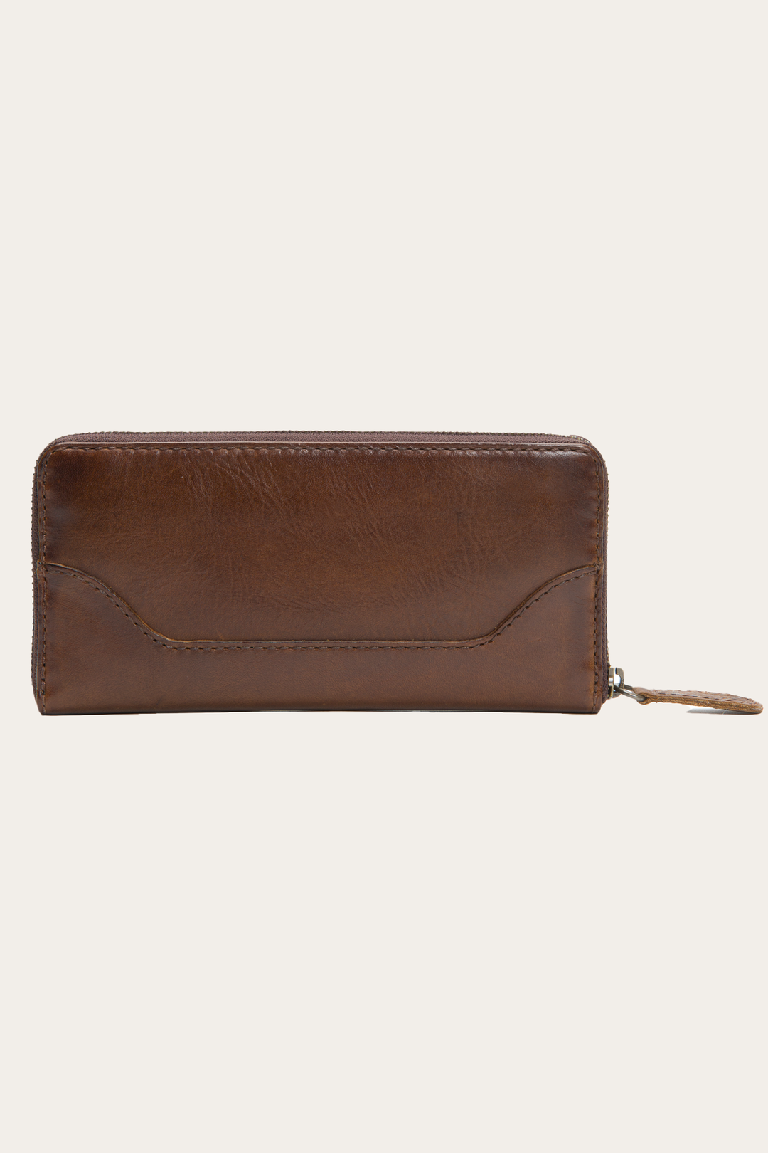 Dark Brown Wallets & Accessories Frye Melissa Dark Brown Zip Wallet